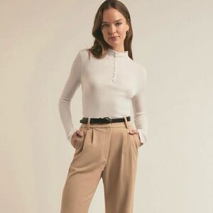 NWT Favorite Daughter The Jackie Merino Wool Sweater